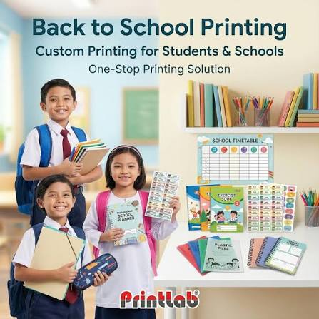 school printing sample