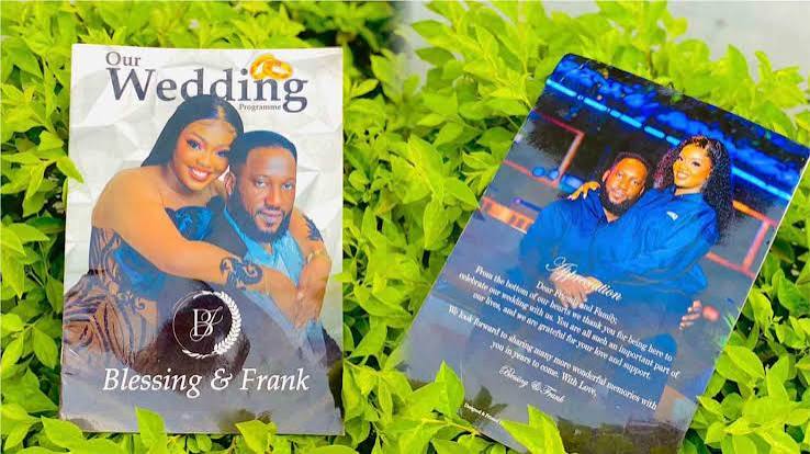 event wedding sample